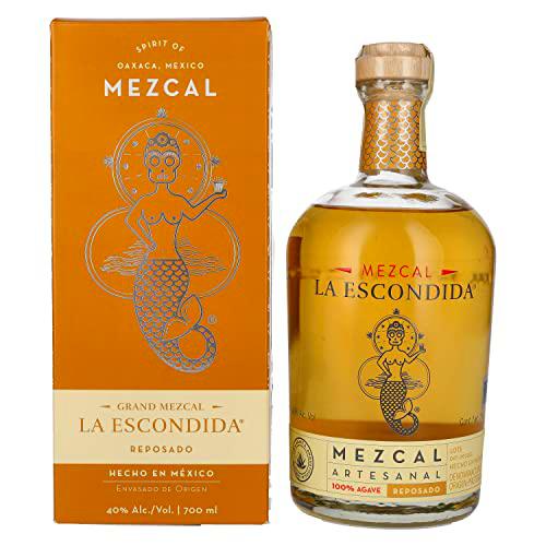 La Escondida Mezcal Artesanal Reposado 40% Vol. 0,7l in Giftbox