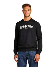 G-Star GS Raw gr r sw Sweats, dk Black, XL para Hombre