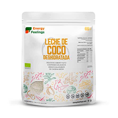 Energy Feelings Leche Deshidratada de Coco Ecológico, XXL