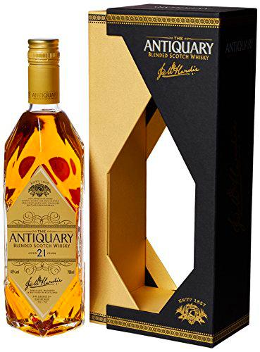 The Antiquary Whisky Blended Scotch 21 Años y Estuche