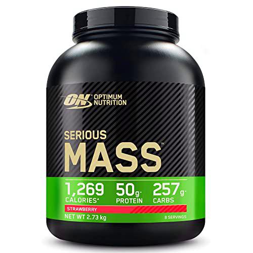 Optimum Nutrition Serious Mass Proteina en Polvo, Mass Gainer Alto en Proteína