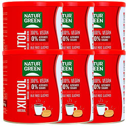 NaturGreen - Xilitol, Azúcar de Abedul, Edulcorante de Mesa