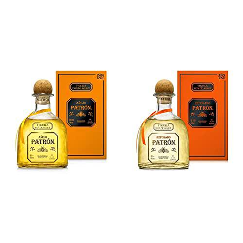 Patron Añejo Tequila - 700 ml &amp; Reposado Tequila, 700ml