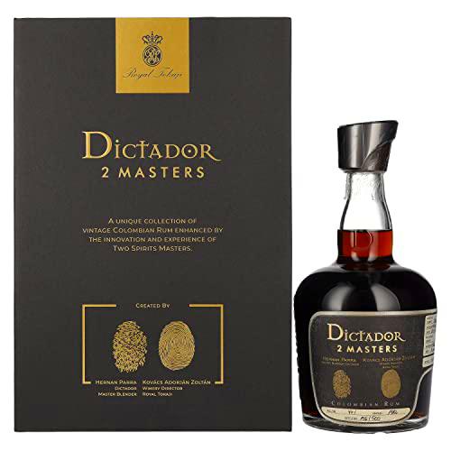 Dictador 2 MASTERS 1982 Royal Tokaji Colombian Rum 44% Vol