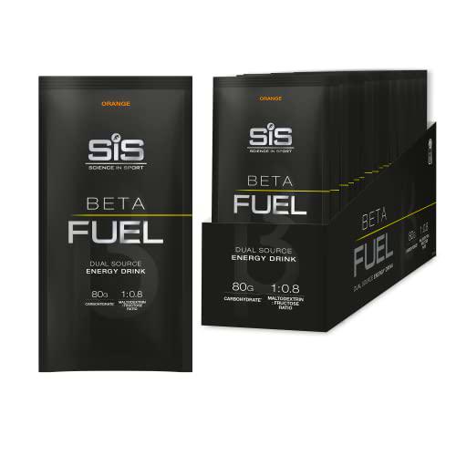 SIS Beta Fuel Bebida Energética en Polvo para Deportistas con 80 g de Carbohidratos