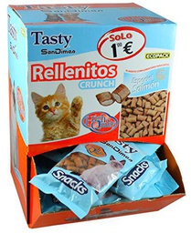 Tasty - Snack para Gato rellenito Crunch 50 gr.