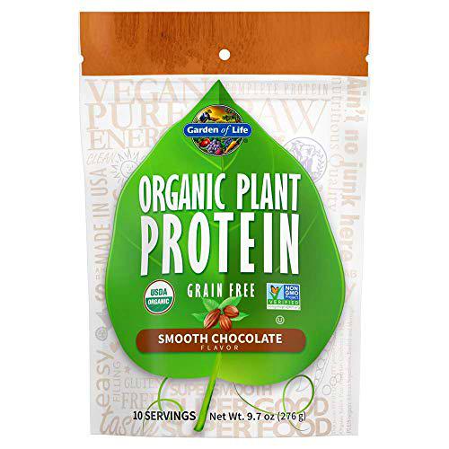 Organic Plant Protein, Smooth Chocolate - 276g