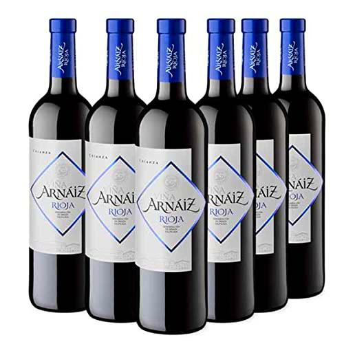 Viña Arnaiz Crianza - Vino Tinto D.O. Rioja - Pack 6 Botellas x 750ml