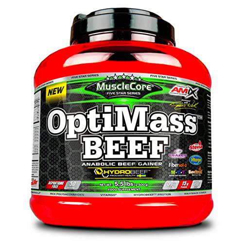 OPTIMASS BEEF GAINER 2500GR Doble Chocolate-Toffee