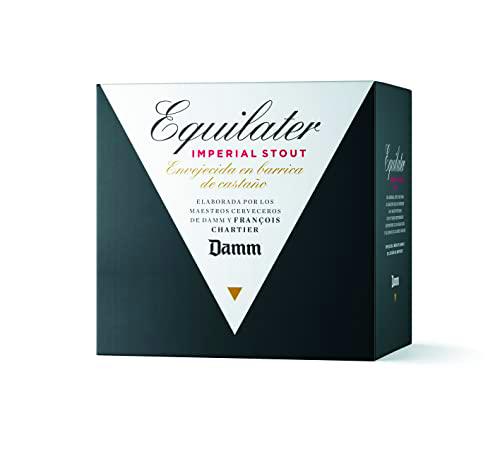 Equilater Cerveza Negra Imperial Stout Caja de 12 botellas de 33cl.