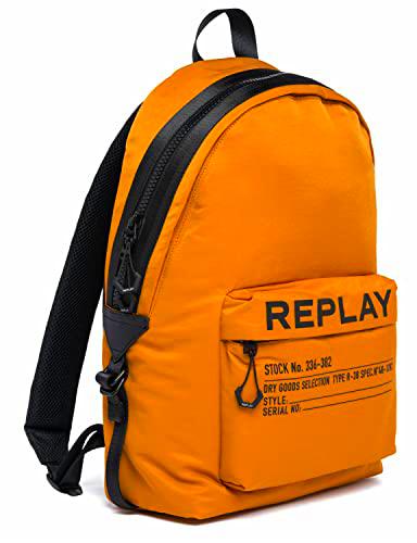 REPLAY Fm3594 Mochila, 170 Mustard Amarillo, UNIC para Hombre