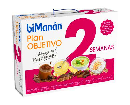 biManán Plan Objetivo 2 Semanas, Incluye Batidos, Barritas