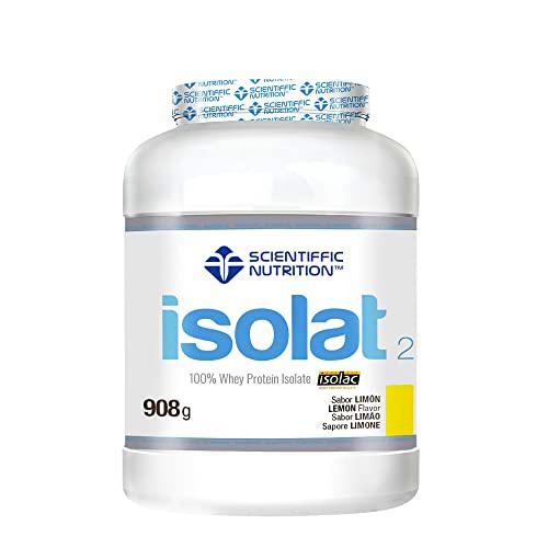 Scientiffic Nutrition - Isolat 2.0, Whey Protein, Suplemento de Proteina Aislada ISO con Lactasa