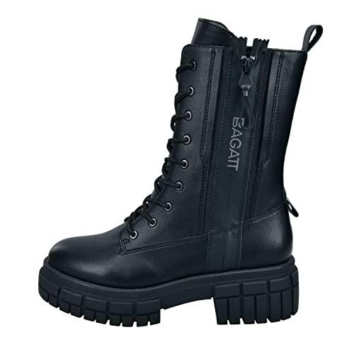 BAGATT Tonic, Botas Mujer, Negro, 38 EU