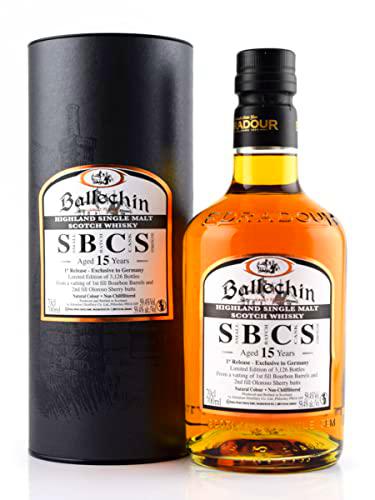 BALLECHIN 15Y SBCS SINGLE MALT SCOTCH WHISKY 58,9% VOL 0,70L