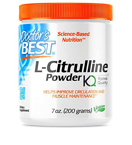 Doctor's Best, L-Citrulline (L-Citrulina), 200g Polvo Vegano