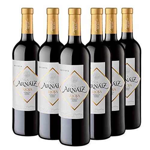 Viña Arnaiz Reserva - Vino Tinto D.O. Rioja - Pack 6 Botellas x 750ml