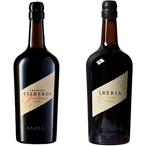 Pedro Ximenez Sherry Cardenal Cisneros - 750 ml &amp; Iberia Sherry Cream