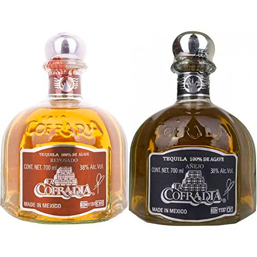 Tequila Reposado La Cofradia 70 Cl &amp; Cofradia Tequila Añejo