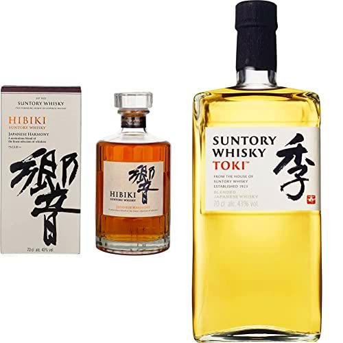 Hibiki Suntory Whisky Japanese Harmony, 43% - 700 ml + Suntory Toki