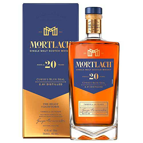 Mortlach 20 Años Whisky Escocés Puro de Malta de Dufftown