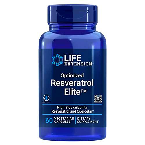 Life Extension, Optimized Resveratrol, con Quercetina y Fisetina