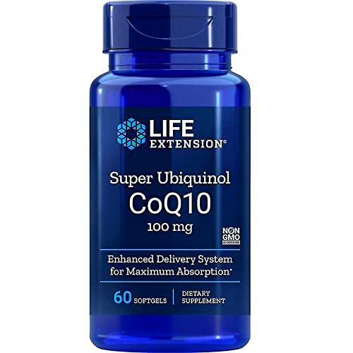 Life Extension, Super Ubiquinol, 100mg, Kaneka-Q10 con Shilajit