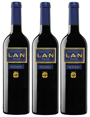 Vino Tinto LAN Reserva (D.O.Ca.Rioja) - 3 botellas de 750 ml