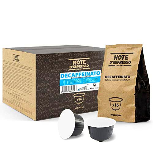 Note d'Espresso - Descafeinado - Cápsulas de Café compatibles con Cafeteras NESCAFE'* DOLCE GUSTO*