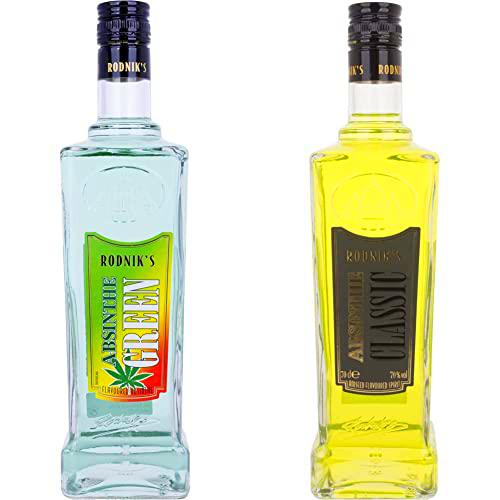 Rodnik's Cannabis Absinthe - 700 ml &amp; Absenta - 700 ml