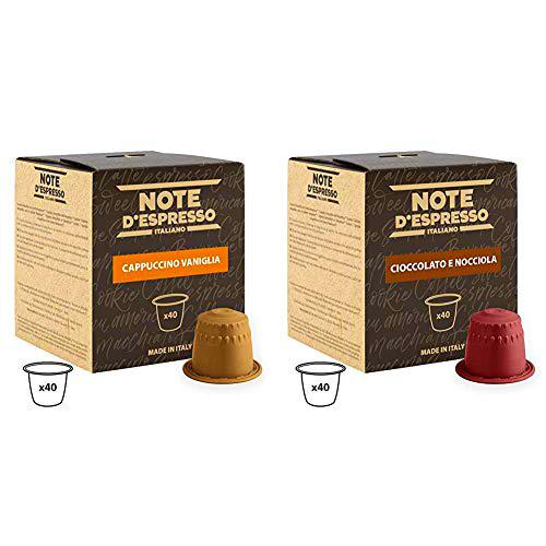 Note D'Espresso - Cápsulas de capuchino de vainilla instantáneo