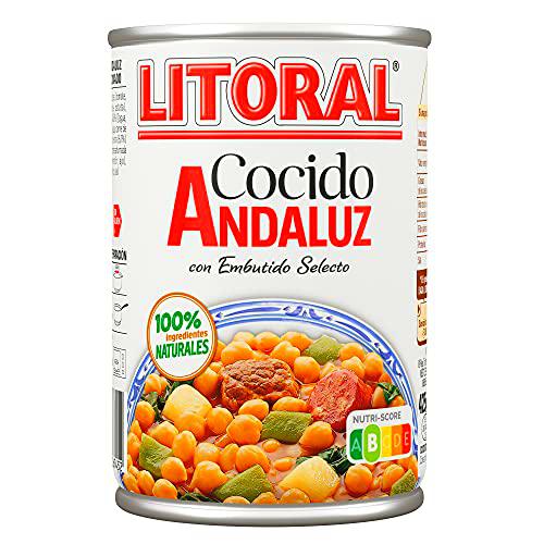 LITORAL Cocido Andaluz - Plato Preparado Sin Gluten