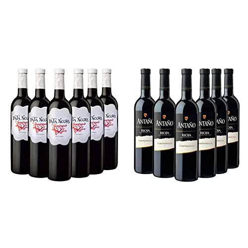 Pata Negra Apasionado - Vino Tinto D.O Jumilla - Caja de 6 Botellas x 750 ml &amp; Antaño Tempranillo