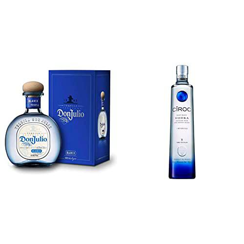 Don Julio, tequila blanco, 700 ml &amp; Cîroc, vodka, 700 ml