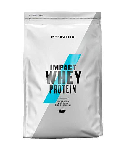 Myprotein Impact Whey Proteína de Suero, Sabor Fresas y Nata