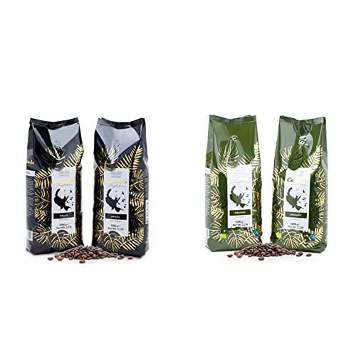 Café orgánico en grano Consuelo de comercio justo, 2 paquetes de 1 kg &amp; Café en grano