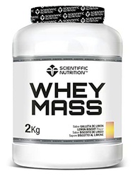 SCIENTIFFIC NUTRITION WHEY MASS 50/50 SABOR GALLETA LIMÓN