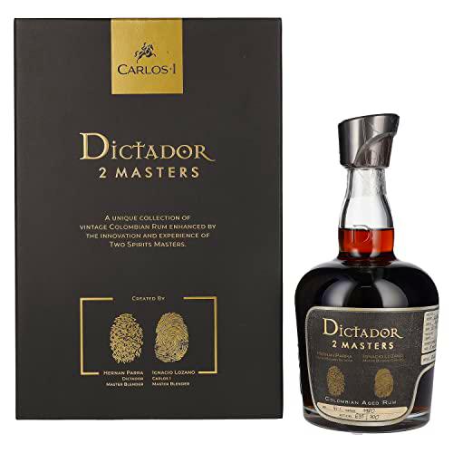 Dictador 2 Masters 41 Years Old Carlos I Colombian Aged Rum 1980 44% Vol