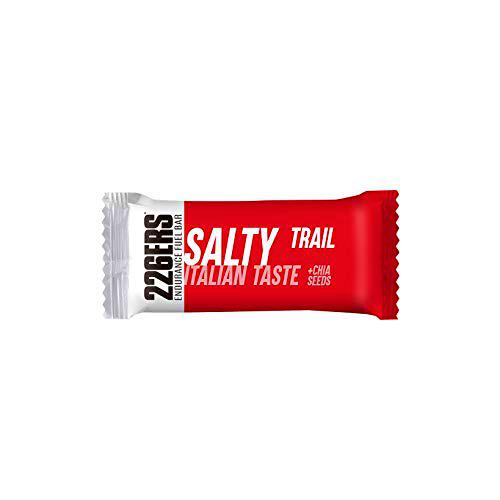 226ERS Endurance Fuel Bar Salty Trail, Barrita de Resistencia y Energía Sin Gluten con Vitaminas