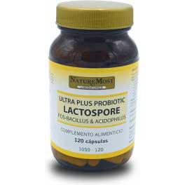 Naturemost Ultra Plus Probiotic Lactospore 120 Cap 500 g