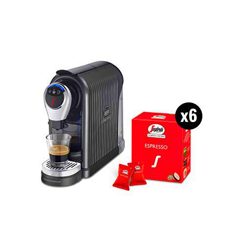 Segafredo Zanetti Coffee System - Máquina para café expreso 1 Plus gris