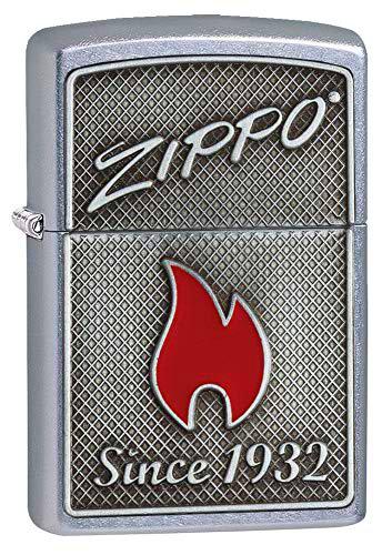 Zippo Encendedor de Bolsillo Unisex, Resistente al Viento