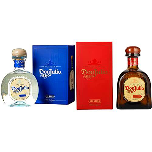 Don Julio, tequila reposado, 700 ml + tequila blanco, 700 ml