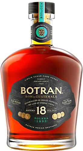 Botran Ron Añejo 18 Sistema Solera 1893 40% Vol. 0,7l