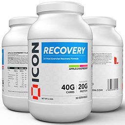 ICON Nutrition Recovery 2:1:1 2.3kg Raspberry &amp; Apple