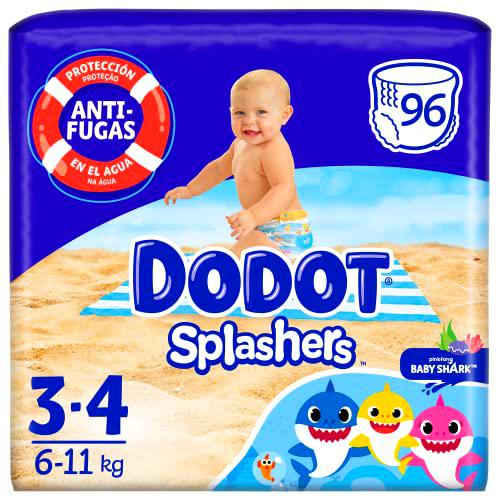 Dodot Pañales Bebé Bañador Splashers, Talla 3-4 (6-11 kg)