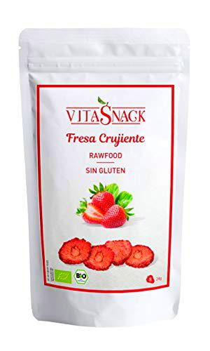 Vitasnack, Aperitivo de fruta (Fresa) - 10 de 24 gr