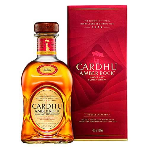 Cardhu Amber Rock, whisky escocés, con Estuche de Regalo, 700ml