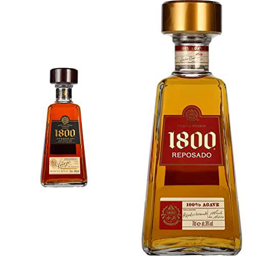 1800 Tequila Reserva AÑEJO 100% Agave 38% Vol. 0,7l &amp; 1800 Tequila Reserva REPOSADO 100% Agave 38% Vol. 0,7l