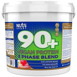 NutriSport 90+ Vegan Protein 5kg Raspberry